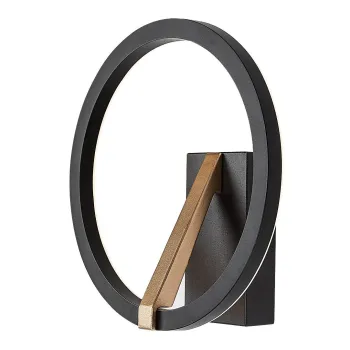 Rábalux Renara fekete/ arany LED fali lámpa (RAB-71350) LED 1 izzós IP20