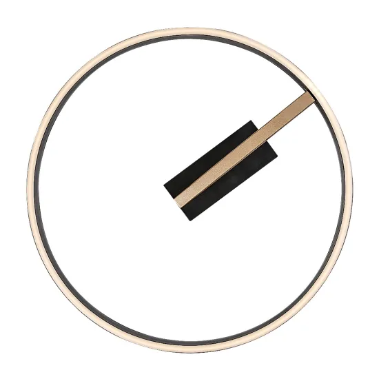 Rábalux Renara fekete/ arany LED mennyezeti lámpa (RAB-71351) LED 1 izzós IP20