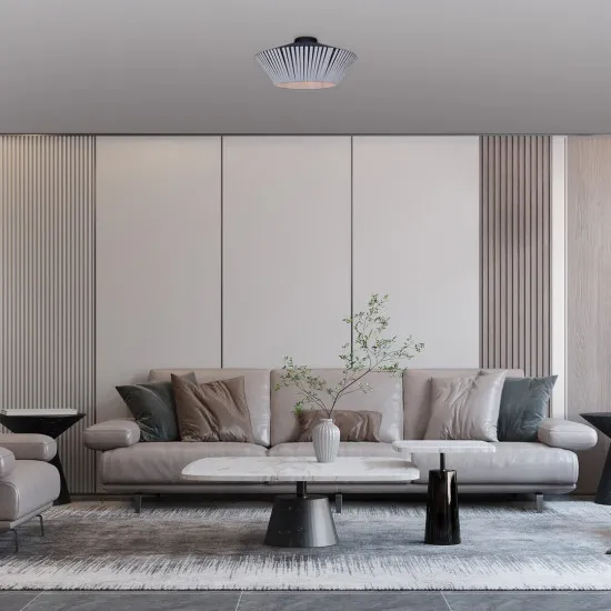 Rábalux Revan fekete mennyezeti lámpa (RAB-71248) E27 1 izzós IP20