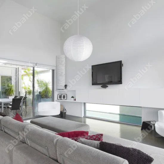 Rábalux Rice fehér lámpaernyő (RAB-4898)  1 izzós IP20