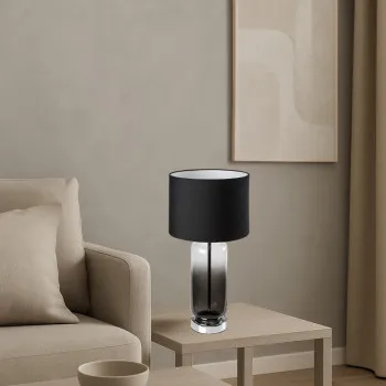 Rábalux Rien füstszínű asztali lámpa (RAB-74049) E27 1 izzós IP20