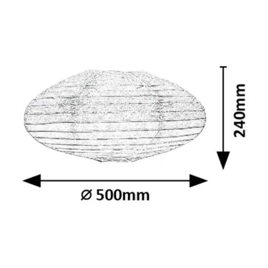 Rábalux Rinara fehér lámpaernyő (RAB-71000)  1 izzós IP20