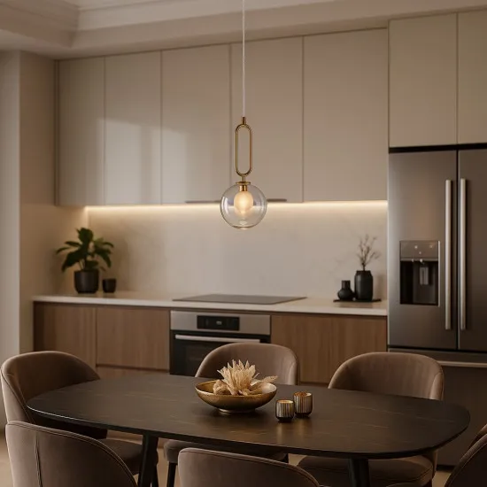 Rábalux Rosehip pezsgő függesztett lámpa (RAB-72303) G9 1 izzós IP20