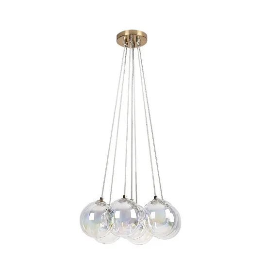 Rábalux Rosehip pezsgő függesztett lámpa (RAB-72304) G9 7 izzós IP20