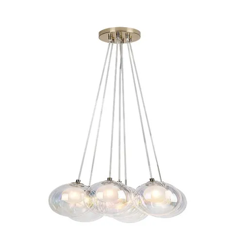Rábalux Rosehip pezsgő függesztett lámpa (RAB-72304) G9 7 izzós IP20