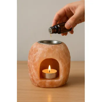 Rábalux Saltor narancs mécsestartó (RAB-76024)