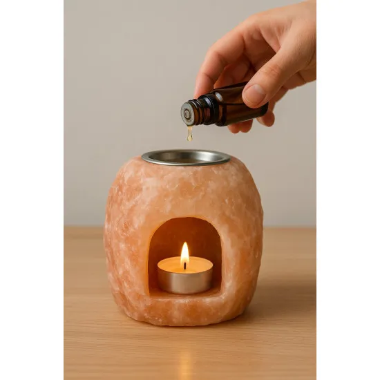 Rábalux Saltor narancs mécsestartó (RAB-76024)