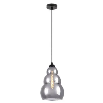 Rábalux Salvatore fekete függesztett lámpa (RAB-72211) E27 1 izzós IP20