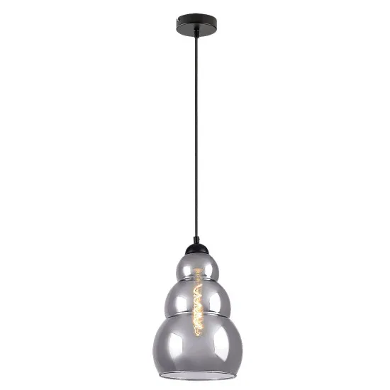 Rábalux Salvatore fekete függesztett lámpa (RAB-72211) E27 1 izzós IP20