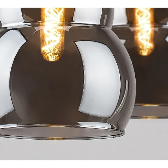 Rábalux Salvatore fekete függesztett lámpa (RAB-72213) E27 3 izzós IP20