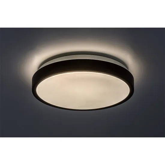 Rábalux Samira fekete fürdőszobai LED mennyezeti lámpa (RAB-71252) LED 1 izzós IP44