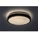 Rábalux Samira fekete fürdőszobai LED mennyezeti lámpa (RAB-71252) LED 1 izzós IP44