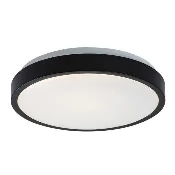 Rábalux Samira fekete fürdőszobai LED mennyezeti lámpa (RAB-71252) LED 1 izzós IP44