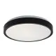 Rábalux Samira fekete fürdőszobai LED mennyezeti lámpa (RAB-71252) LED 1 izzós IP44