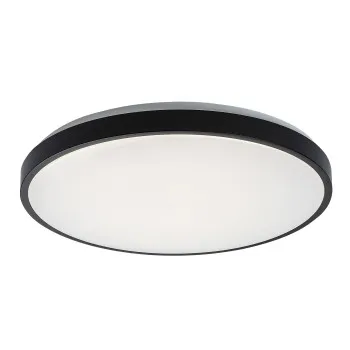 Rábalux Samira fekete fürdőszobai LED mennyezeti lámpa (RAB-71254) LED 1 izzós IP44
