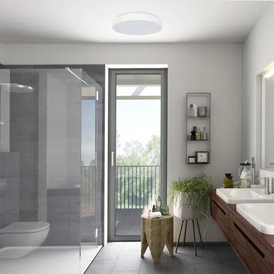 Rábalux Samira fehér fürdőszobai LED mennyezeti lámpa (RAB-71259) LED 1 izzós IP44