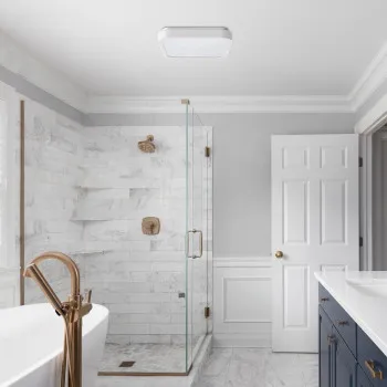 Rábalux Samira fehér fürdőszobai LED mennyezeti lámpa (RAB-71261) LED 1 izzós IP44