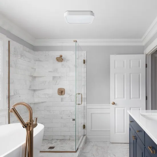 Rábalux Samira fehér fürdőszobai LED mennyezeti lámpa (RAB-71261) LED 1 izzós IP44