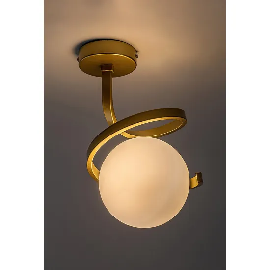 Rábalux Sarabi arany mennyezeti lámpa (RAB-71301) E27 1 izzós IP20