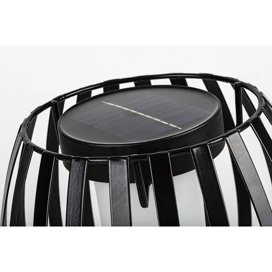 Rábalux Savoca fekete kültéri napelemes LED asztali lámpa (RAB-77167) LED 1 izzós IP44