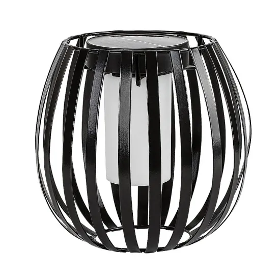 Rábalux Savoca fekete kültéri napelemes LED asztali lámpa (RAB-77167) LED 1 izzós IP44