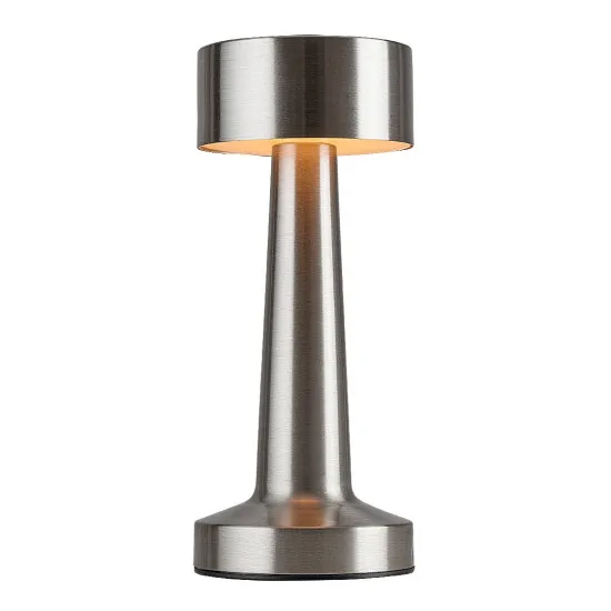 Rábalux Senan ezüst hordozható LED asztali lámpa (RAB-74208) LED 1 izzós IP20