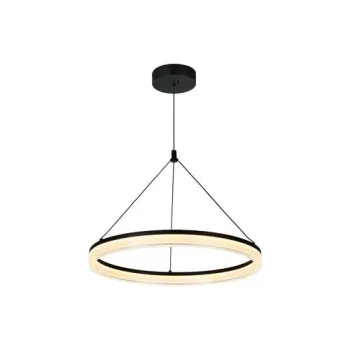 Rábalux Seraphiel fekete-fehér távirányítós LED függesztett lámpa (RAB-72478) LED 1 izzós IP20