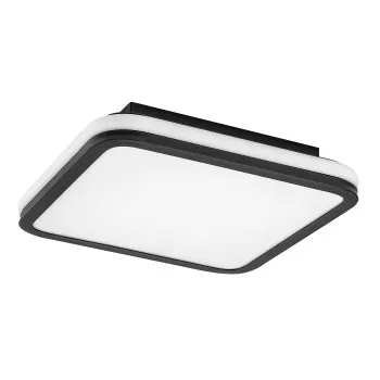Rábalux Serkan fehér-fekete LED mennyezeti lámpa (RAB-71399) LED 1 izzós IP20
