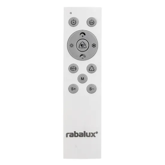 Rábalux Serkan fehér-fekete LED mennyezeti lámpa (RAB-71399) LED 1 izzós IP20