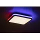 Rábalux Serkan fehér-fekete LED mennyezeti lámpa (RAB-71399) LED 1 izzós IP20