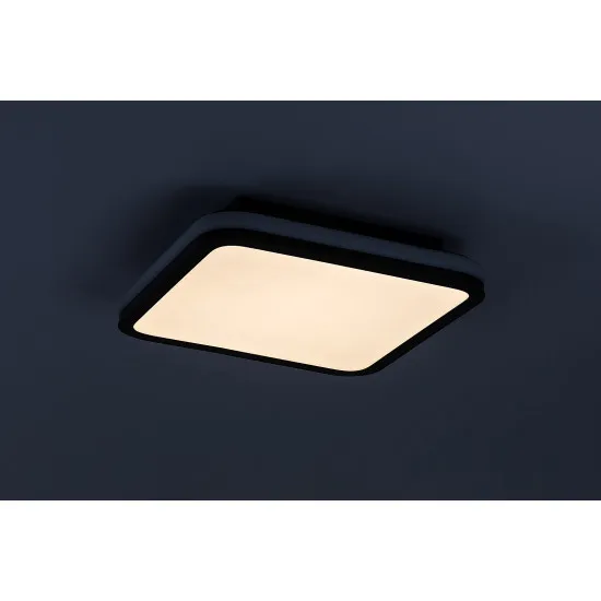 Rábalux Serkan fehér-fekete LED mennyezeti lámpa (RAB-71399) LED 1 izzós IP20