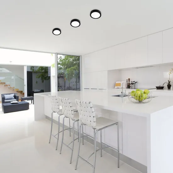 Rábalux Shaun 2 fekete LED beépíthető lámpa (RAB-71200) LED 1 izzós IP20