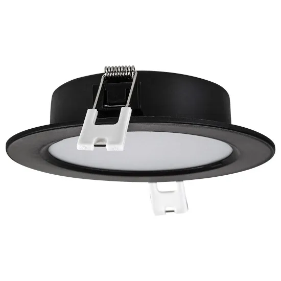 Rábalux Shaun 2 fekete LED beépíthető lámpa (RAB-71225) LED 1 izzós IP20