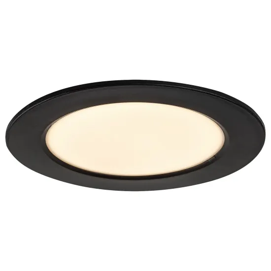 Rábalux Shaun 2 fekete LED beépíthető lámpa (RAB-71225) LED 1 izzós IP20