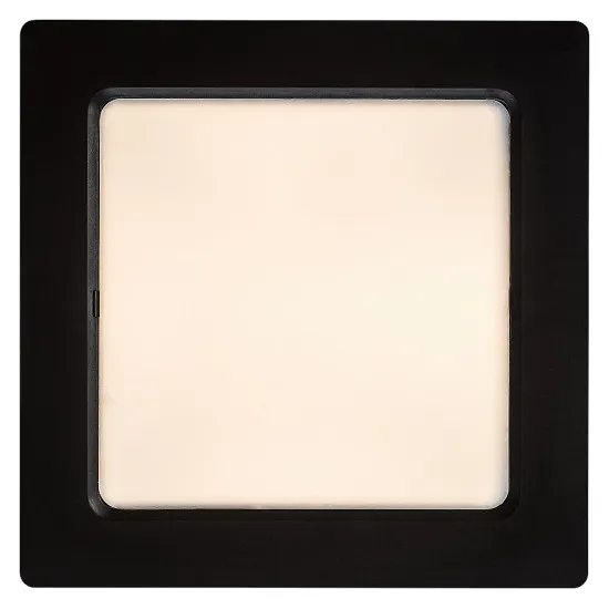 Rábalux Shaun 2 fekete LED beépíthető lámpa (RAB-71230) LED 1 izzós IP20