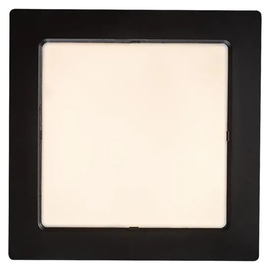 Rábalux Shaun 2 fekete LED beépíthető lámpa (RAB-71231) LED 1 izzós IP20