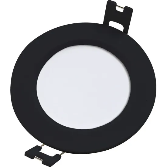 Rábalux Shaun 2 fekete LED beépíthető lámpa (RAB-71240) LED 1 izzós IP20