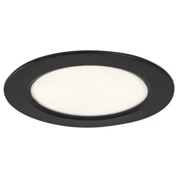 Rábalux Shaun 2 fekete LED beépíthető lámpa (RAB-71241) LED 1 izzós IP20