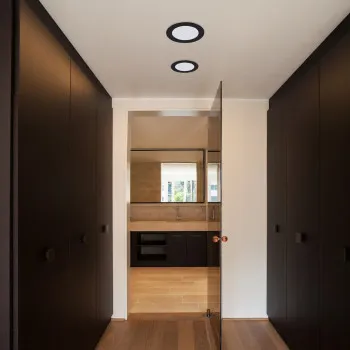 Rábalux Shaun 2 fekete LED beépíthető lámpa (RAB-71243) LED 1 izzós IP20