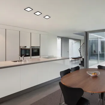 Rábalux Shaun 2 fekete LED beépíthető lámpa (RAB-71265) LED 1 izzós IP20