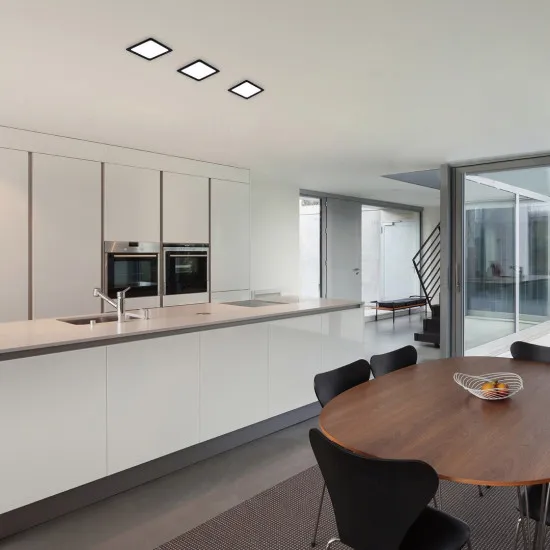 Rábalux Shaun 2 fekete LED beépíthető lámpa (RAB-71265) LED 1 izzós IP20