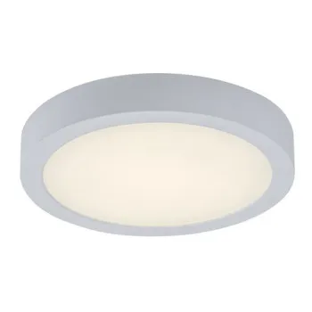 Rábalux Shaun Plus fehér vízvédett LED mennyezeti lámpa (RAB-75072) LED 1 izzós IP44