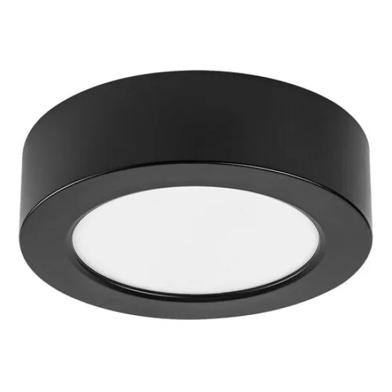 Rábalux Shaun Plus fekete-fehér vízvédett LED mennyezeti lámpa (RAB-75074) LED 1 izzós IP44