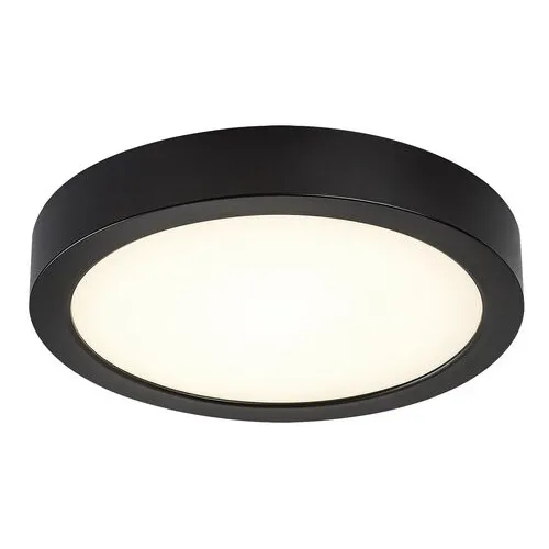 Rábalux Shaun Plus fekete-fehér vízvédett LED mennyezeti lámpa (RAB-75075) LED 1 izzós IP44
