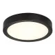 Rábalux Shaun Plus fekete-fehér vízvédett LED mennyezeti lámpa (RAB-75075) LED 1 izzós IP44