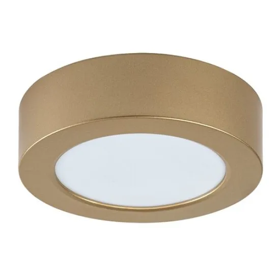 Rábalux Shaun Plus arany-fehér vízvédett LED mennyezeti lámpa (RAB-75077) LED 1 izzós IP44