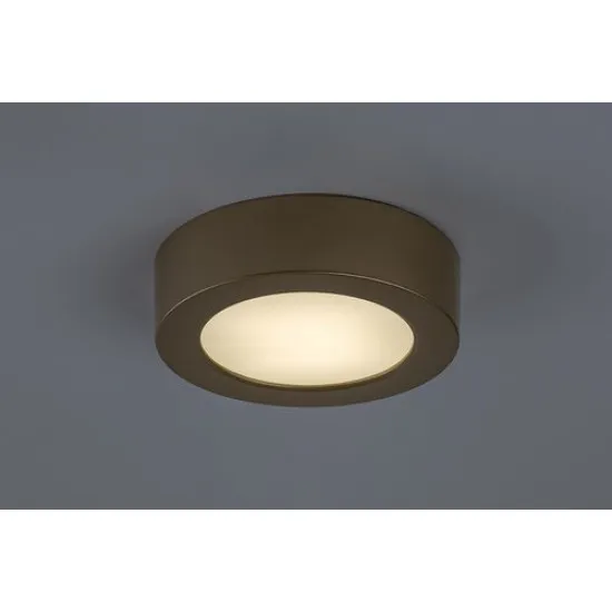 Rábalux Shaun Plus arany-fehér vízvédett LED mennyezeti lámpa (RAB-75077) LED 1 izzós IP44