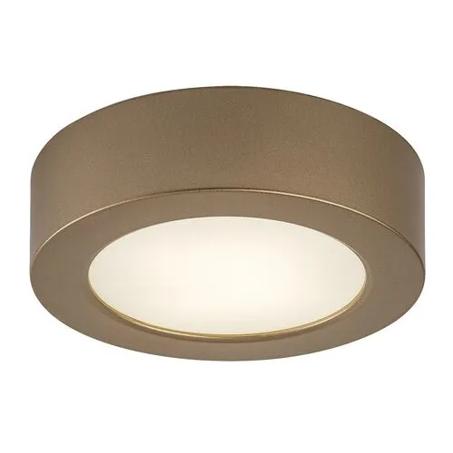 Rábalux Shaun Plus arany-fehér vízvédett LED mennyezeti lámpa (RAB-75077) LED 1 izzós IP44