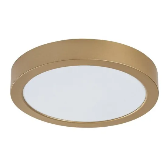 Rábalux Shaun Plus arany-fehér vízvédett LED mennyezeti lámpa (RAB-75078) LED 1 izzós IP44