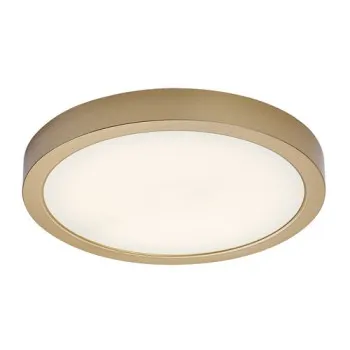 Rábalux Shaun Plus arany-fehér vízvédett LED mennyezeti lámpa (RAB-75079) LED 1 izzós IP44